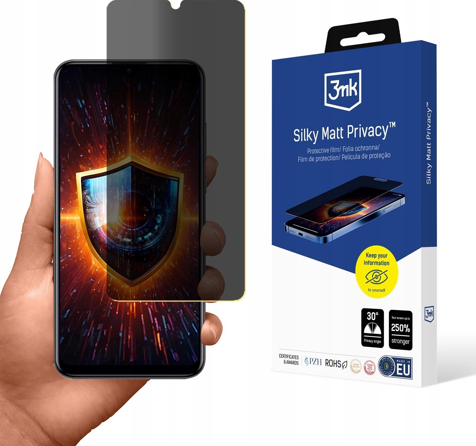 3mk Silky Matt Privacy pro Huawei P30