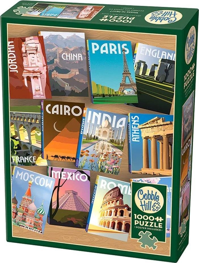 Puzzle 1000 Dokąd teraz? G3