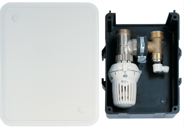 Honeywell Zestaw do ogrzewania podłogowego z zakrytą głowicą RTL - T6102AUB15