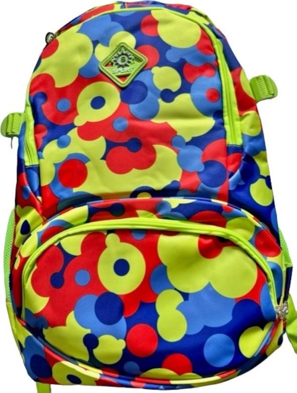 Motivo Plecak szkolny Motivo Pomarańczowe Kule + Worek do butów [H]