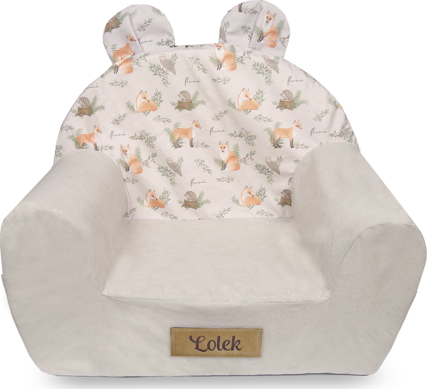 Blomster Fotelik dziecięcy z uszami w liski