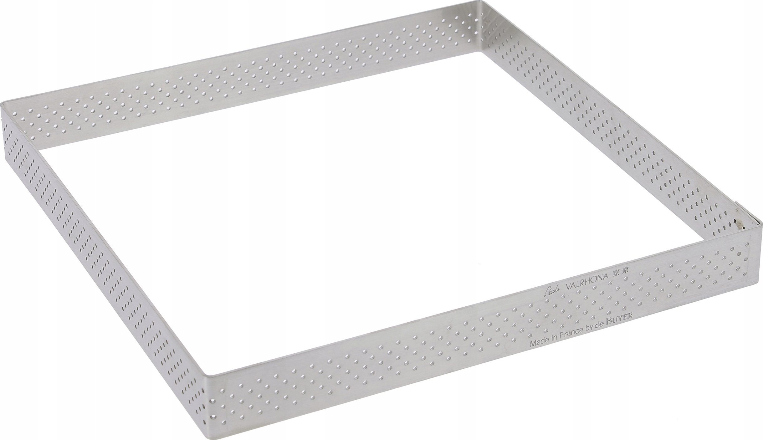 Rant kwadratowy perforowany 17,5 cm