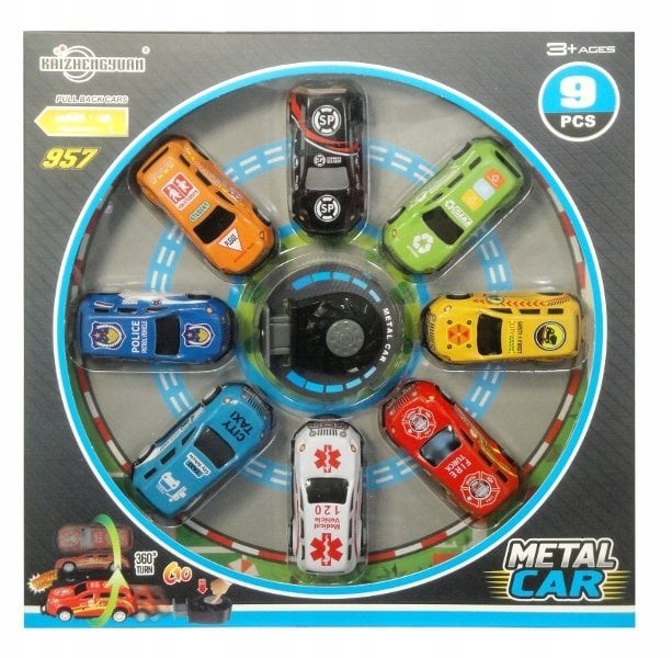 Pojazdy zestaw aut robiących salta