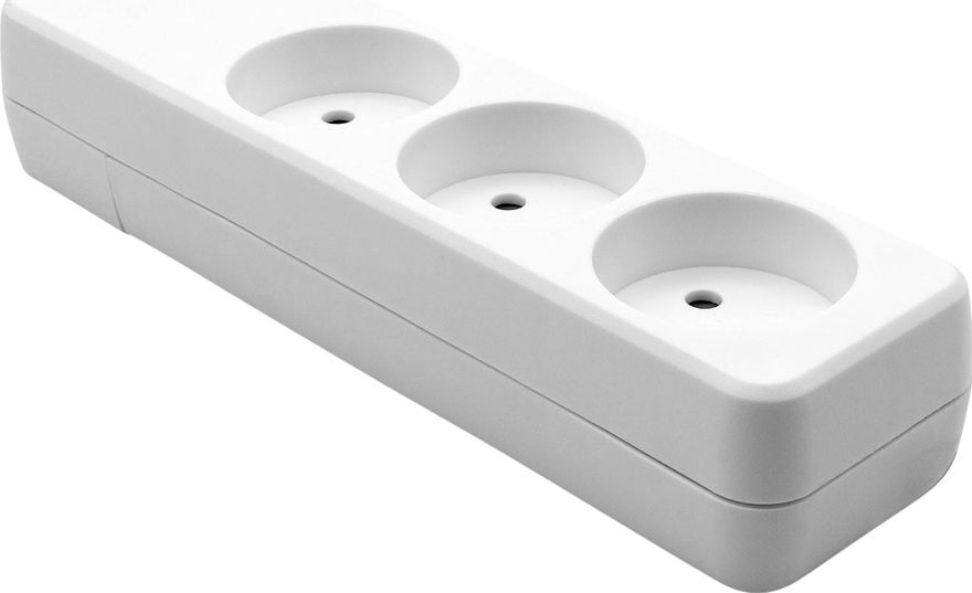 ProXtend Danish Power Strip 3-way 3 gniazda biała (K3-0W)