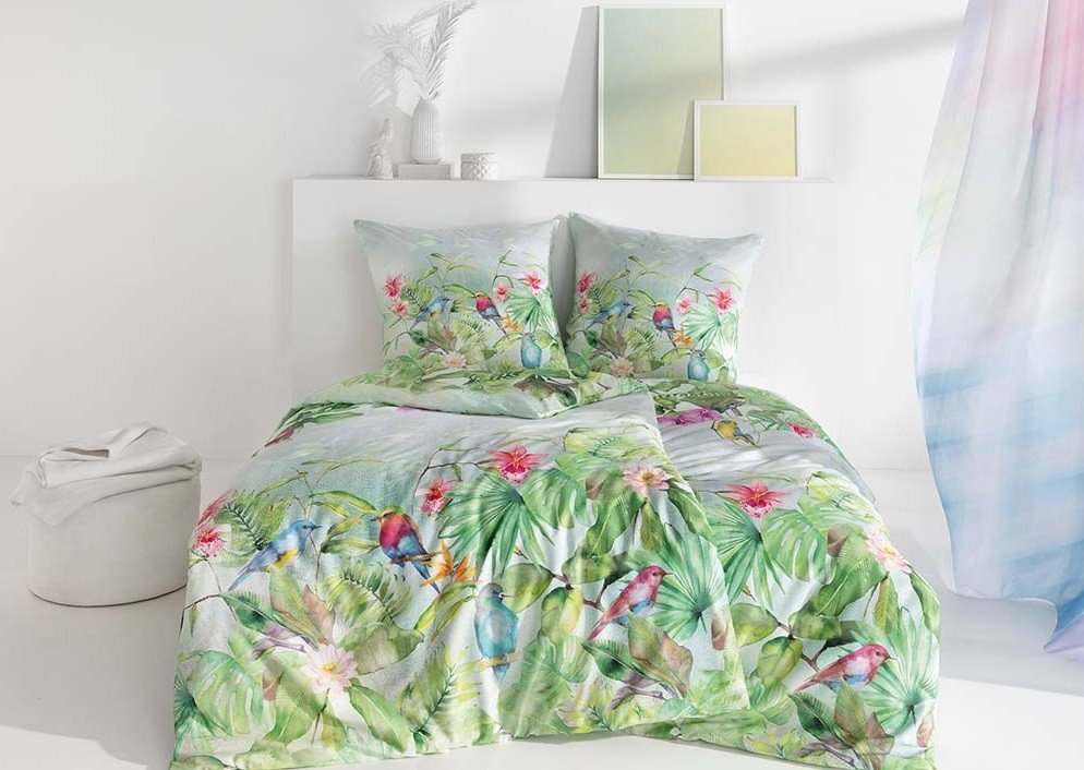 Pościel satynowa 155x200 cm Clare 4829/530 grun