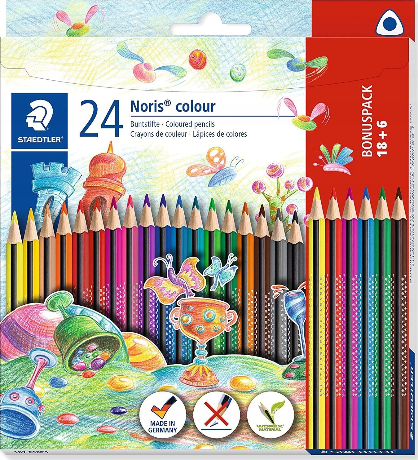 Staedtler STAEDTLER Buntstift Noris colour 18+6
