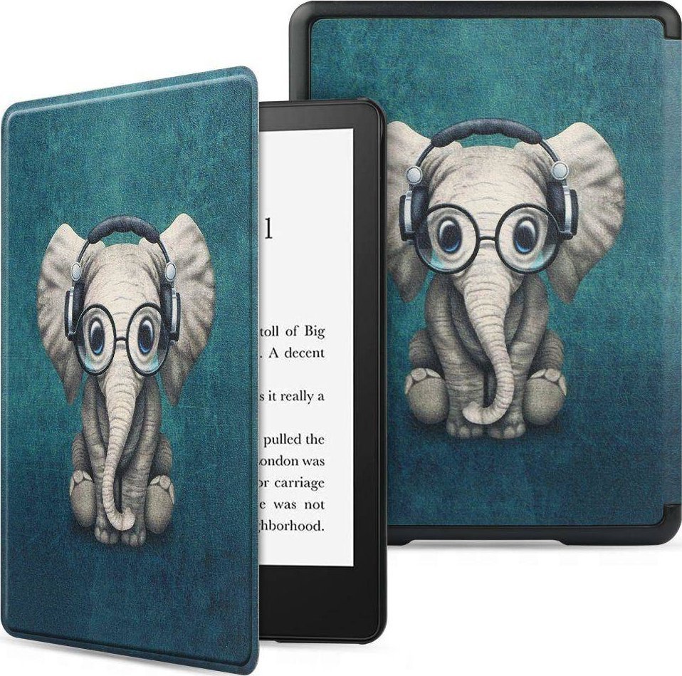 Pokrowiec Tech-Protect Smart Case Kindle 11 2022 Happy Elephant