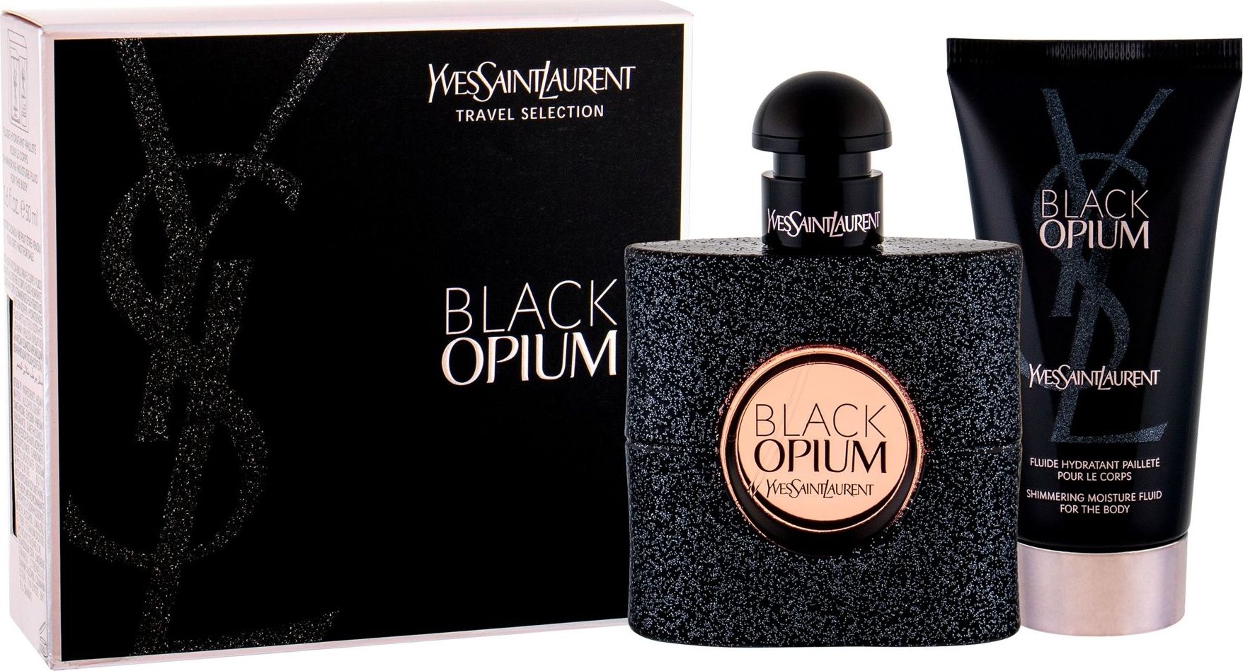 Yves Saint Laurent SET Black Opium EDP spray 50ml + BODY LOTION 50ml