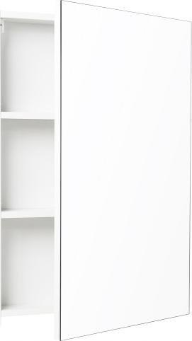 Deftrans Szafka łazienkowa wisząca z lustrem Reflection 50 biała