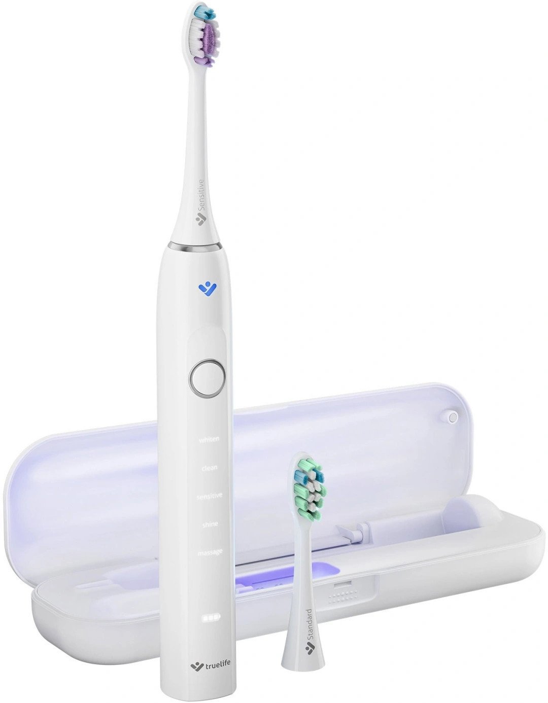 Szczoteczka soniczna do zębów TrueLife SonicBrush Clean70 UV biała IPX8