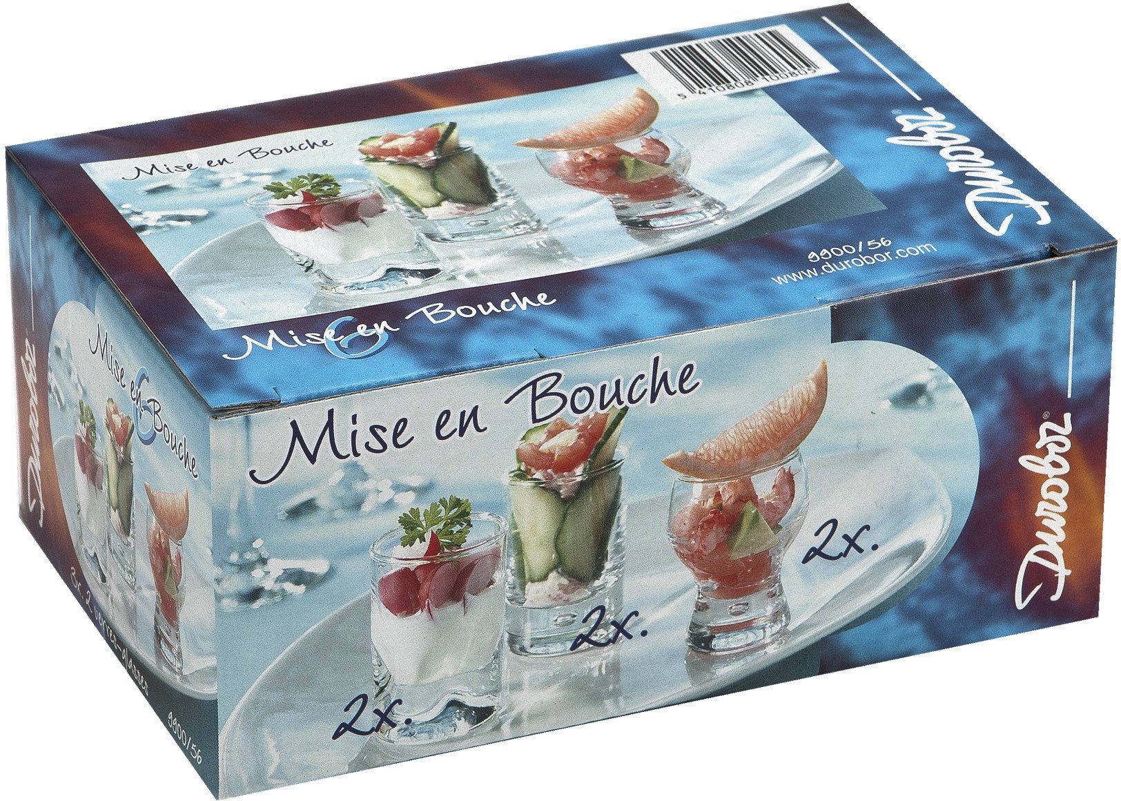 Komplet 6 kieliszków 50 ml Mise en Bouche MIX