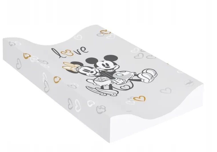 Przewijak miękki profilowany Cosy 50x70 Disney Minnie, Mickey Grey Ceba Baby