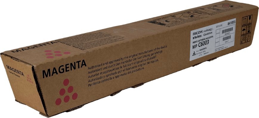 Toner Ricoh MPC 6003 841855 22,5 tys. M Oryginał
