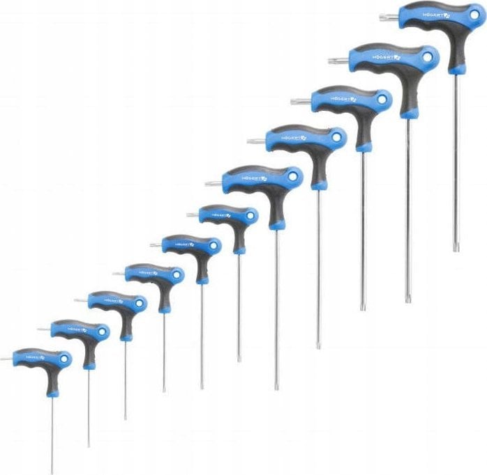 Högert Technik HOGERT TORX Z RĘKOJEŚCIĄ kpl.10el.