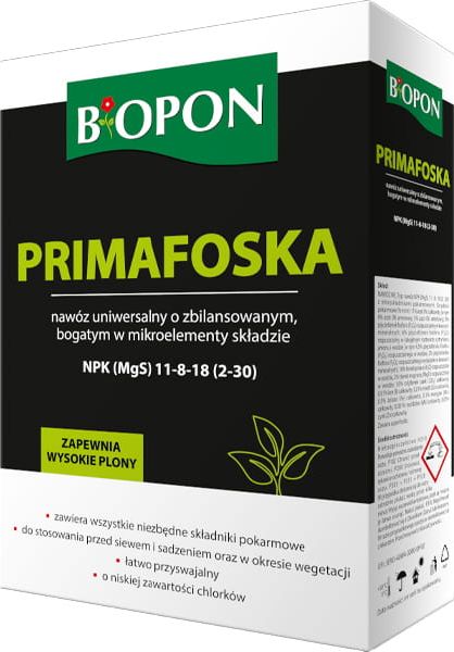 Biopon Nawóz Primafoska granulowany 1kg (1780)