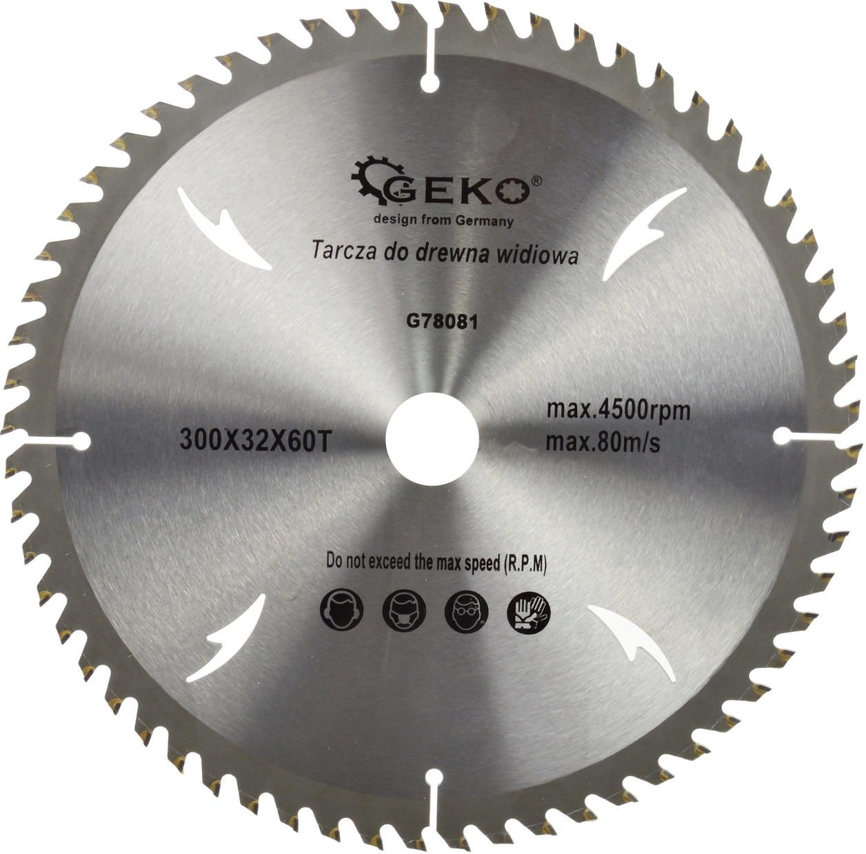 Geko tarcza do drewna 300x32x60T (G78081)