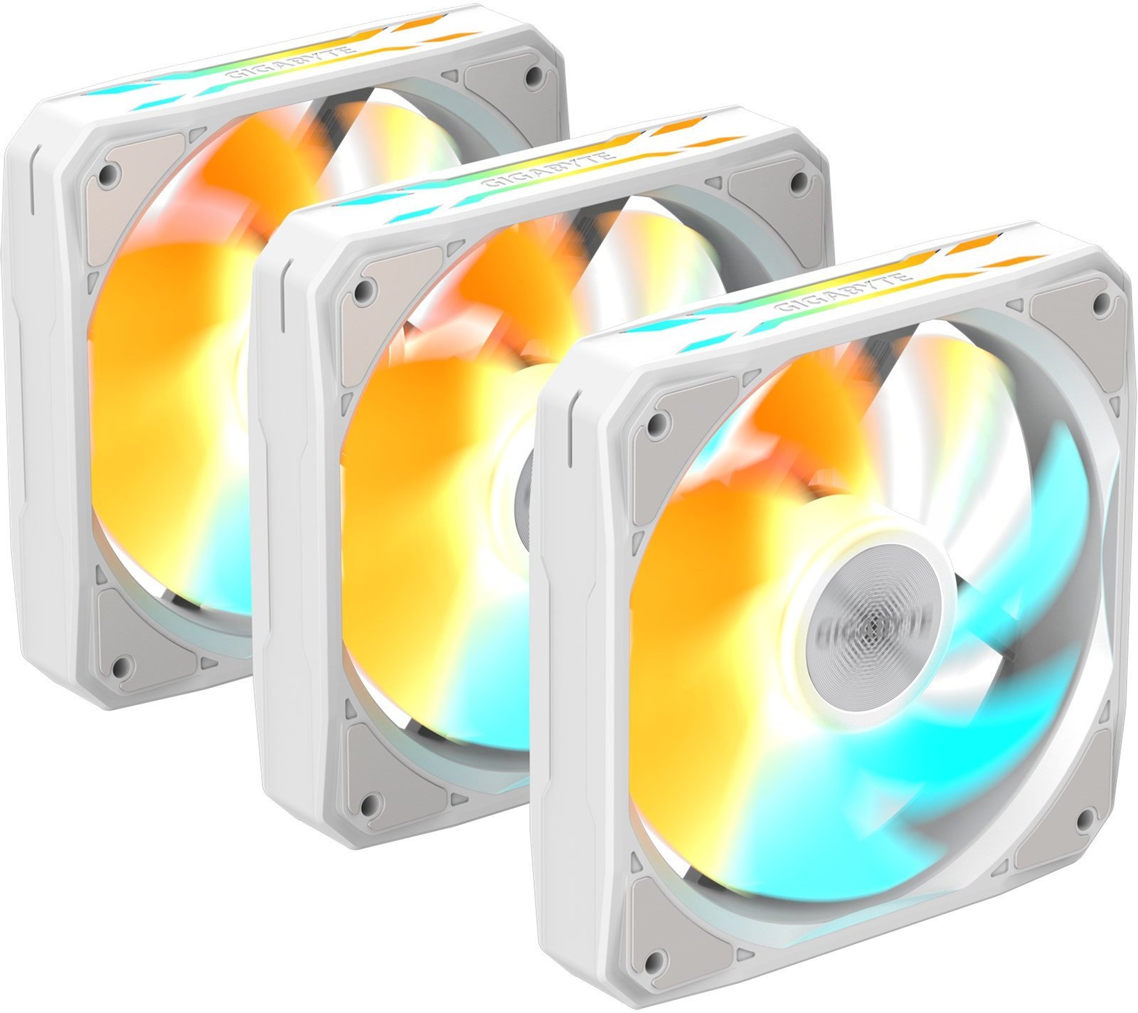 Wentylator Gigabyte EZ Chain Fan 120 Ice 3-pack (GP-GBT EZFAN1203 ICE)