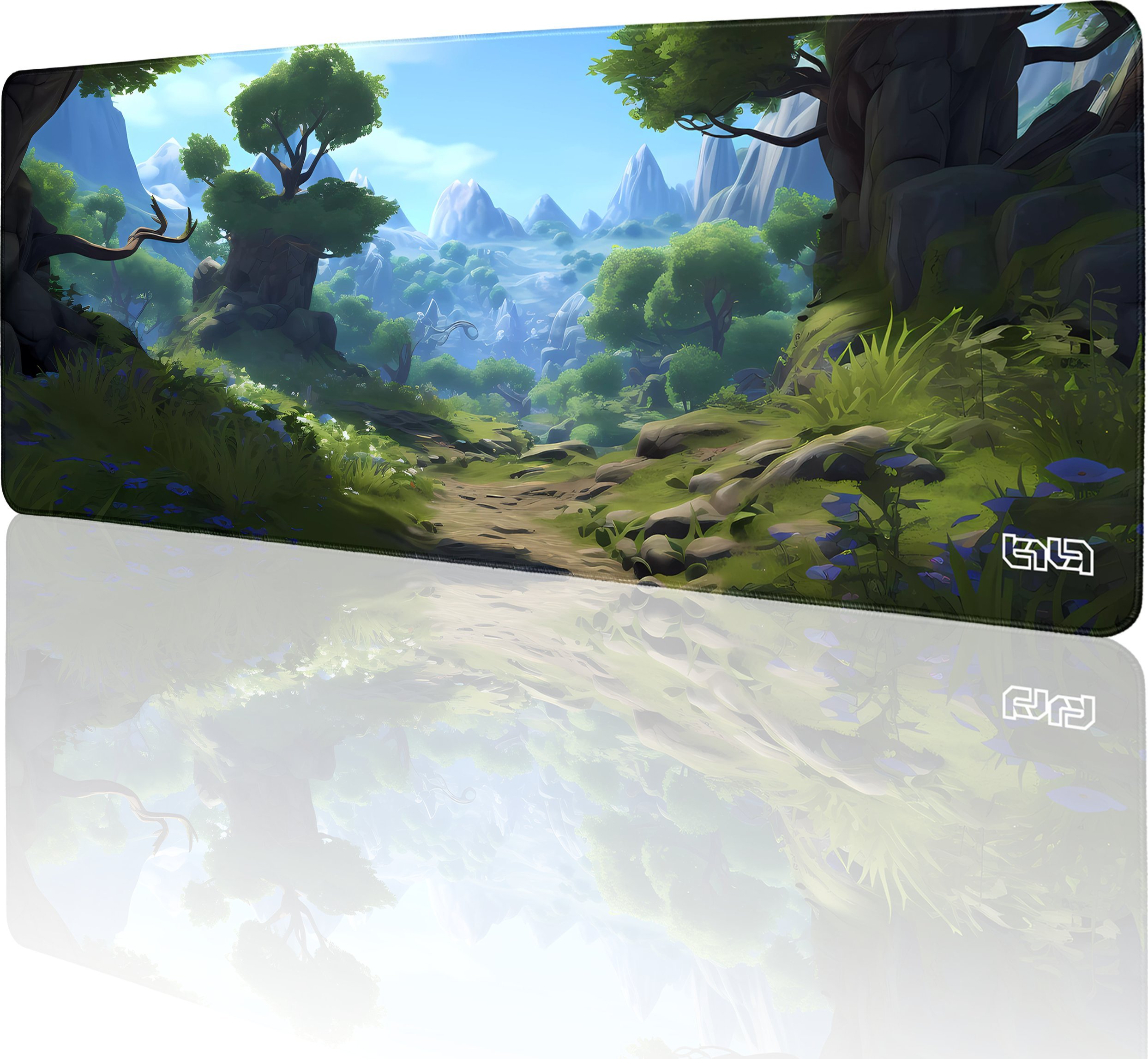 Podkładka Tilt PODKŁADKA POD KLAWIATURĘ Lasy Pinevale 80x30 TILT XXL Prezent Wodoodporna