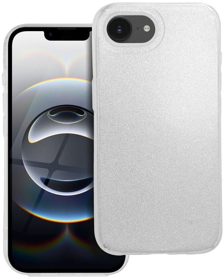 Futerał SHINING do IPHONE 16e (SE 4 2025) srebrny