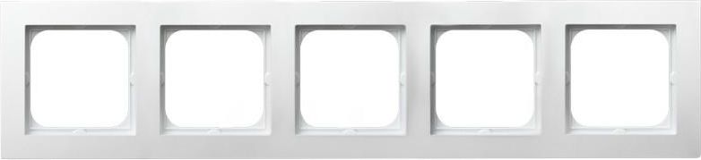 Ospel Ramka pięciokrotna AS biały (R-5G/00)