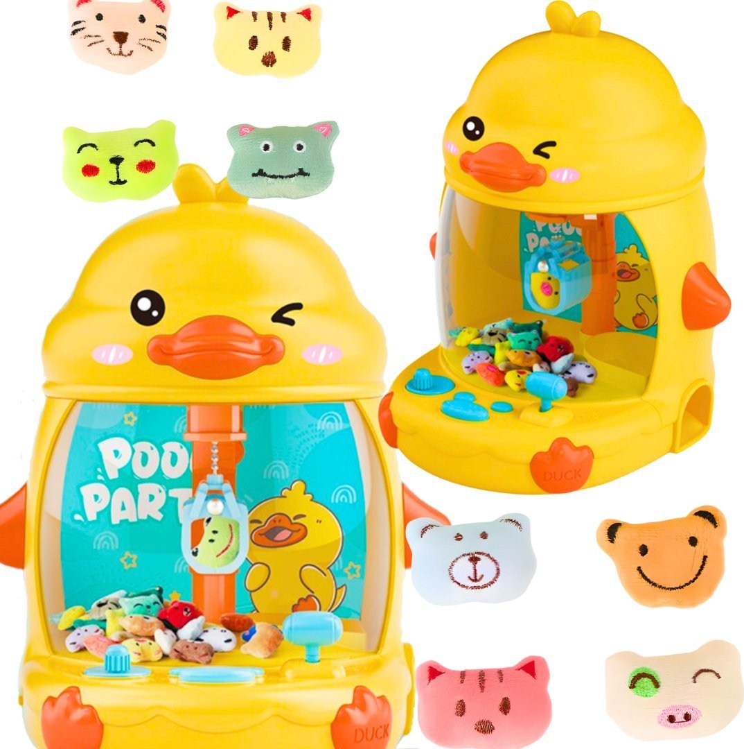 ProNice POŁAWIACZ ZABAWEK AUTOMAT KACZKA MASZYNA MUZYKA DŹWIĘKI I ŚWIATŁA