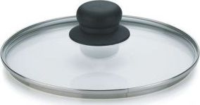 Kela Szklana Kela Callisto pokrywka, bakelit, śred. 20 cm