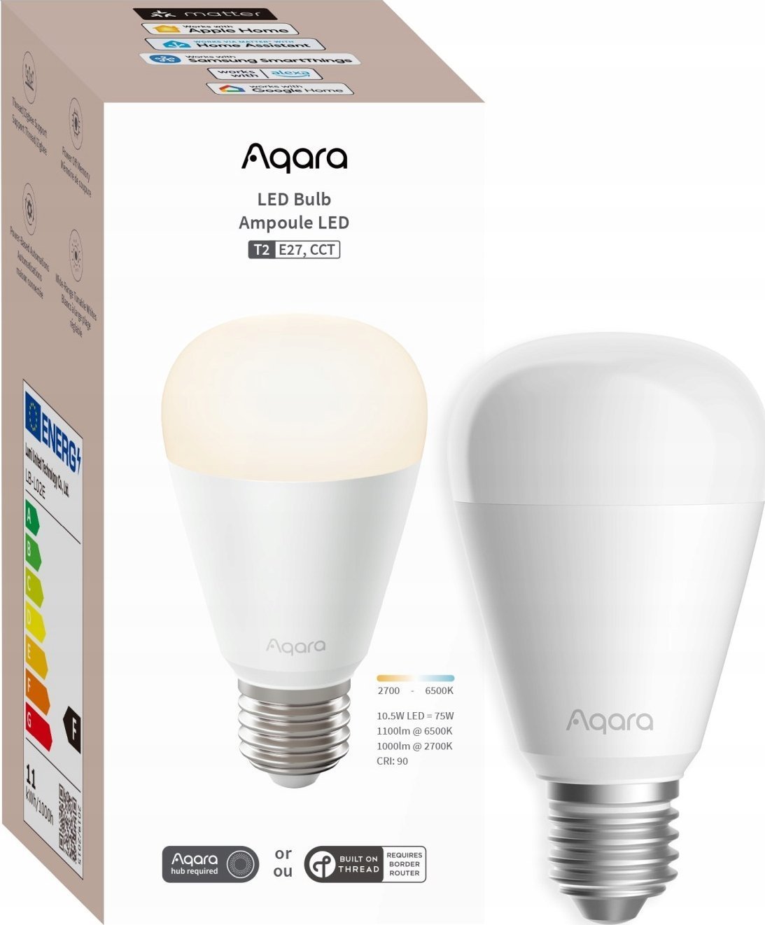 Aqara LED Bulb T2 CCT E27