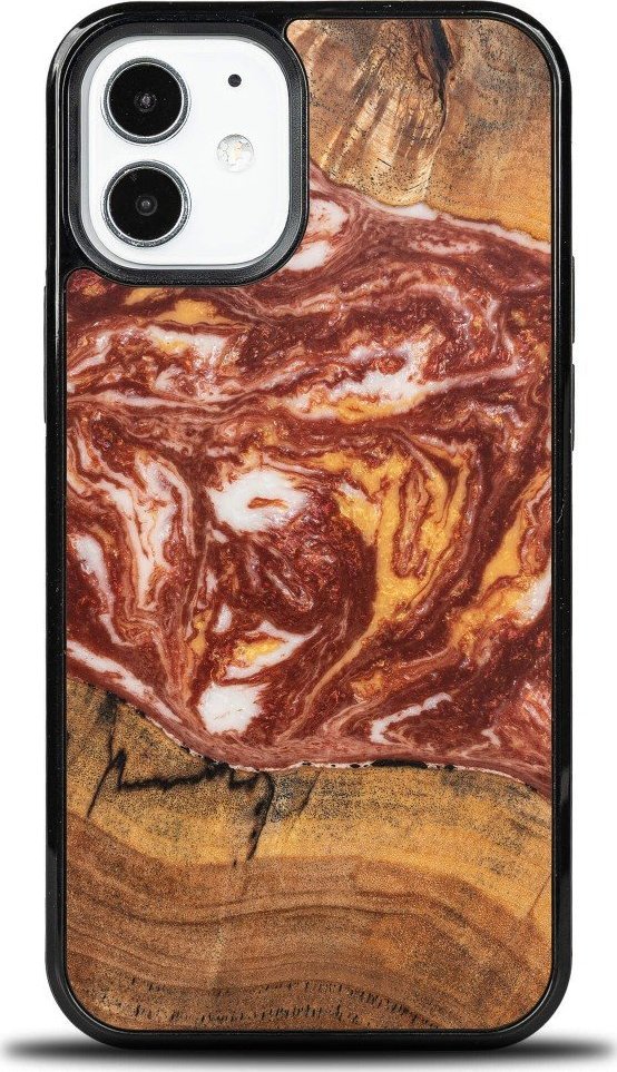 BeWood Etui Bewood Unique na iPhone 12 Mini - Planets - Mars