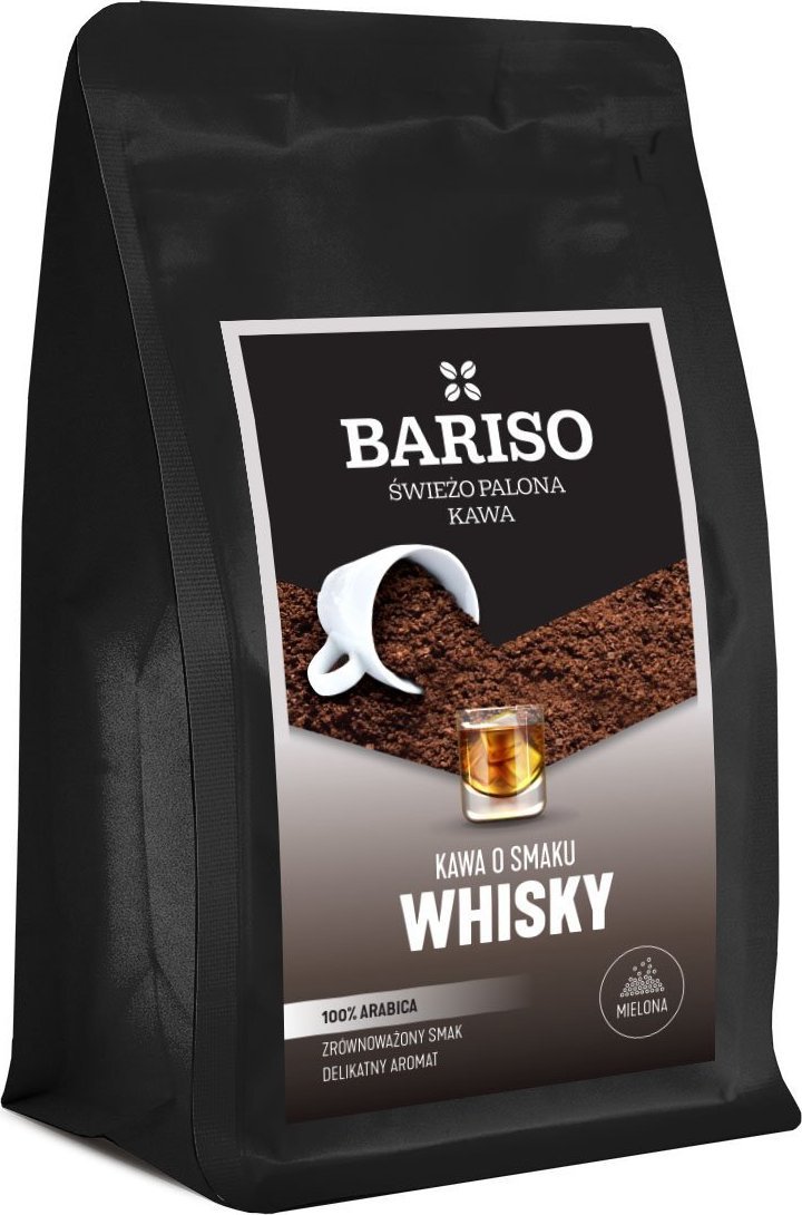 Kawa mielona Bariso o smaku Whisky 200 g