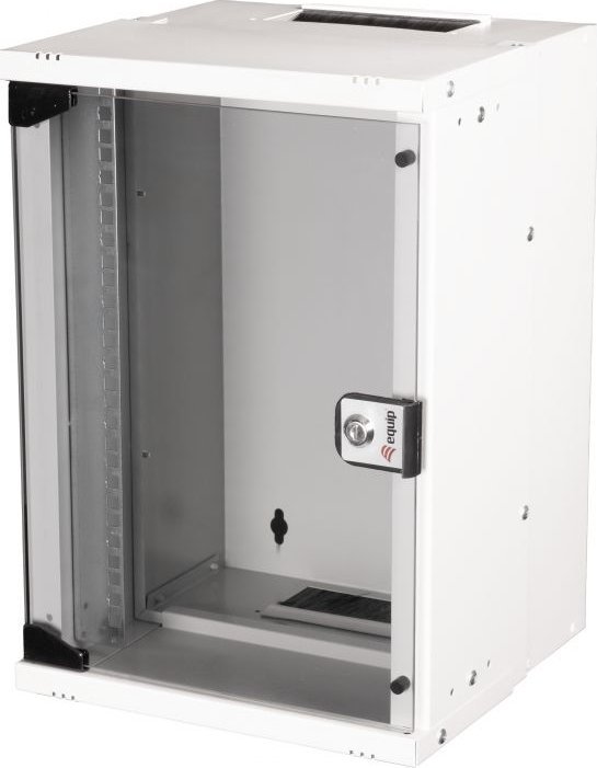 Szafa Equip Equip Wandgehäuse 10" 09U 300x300mm Glastür grau