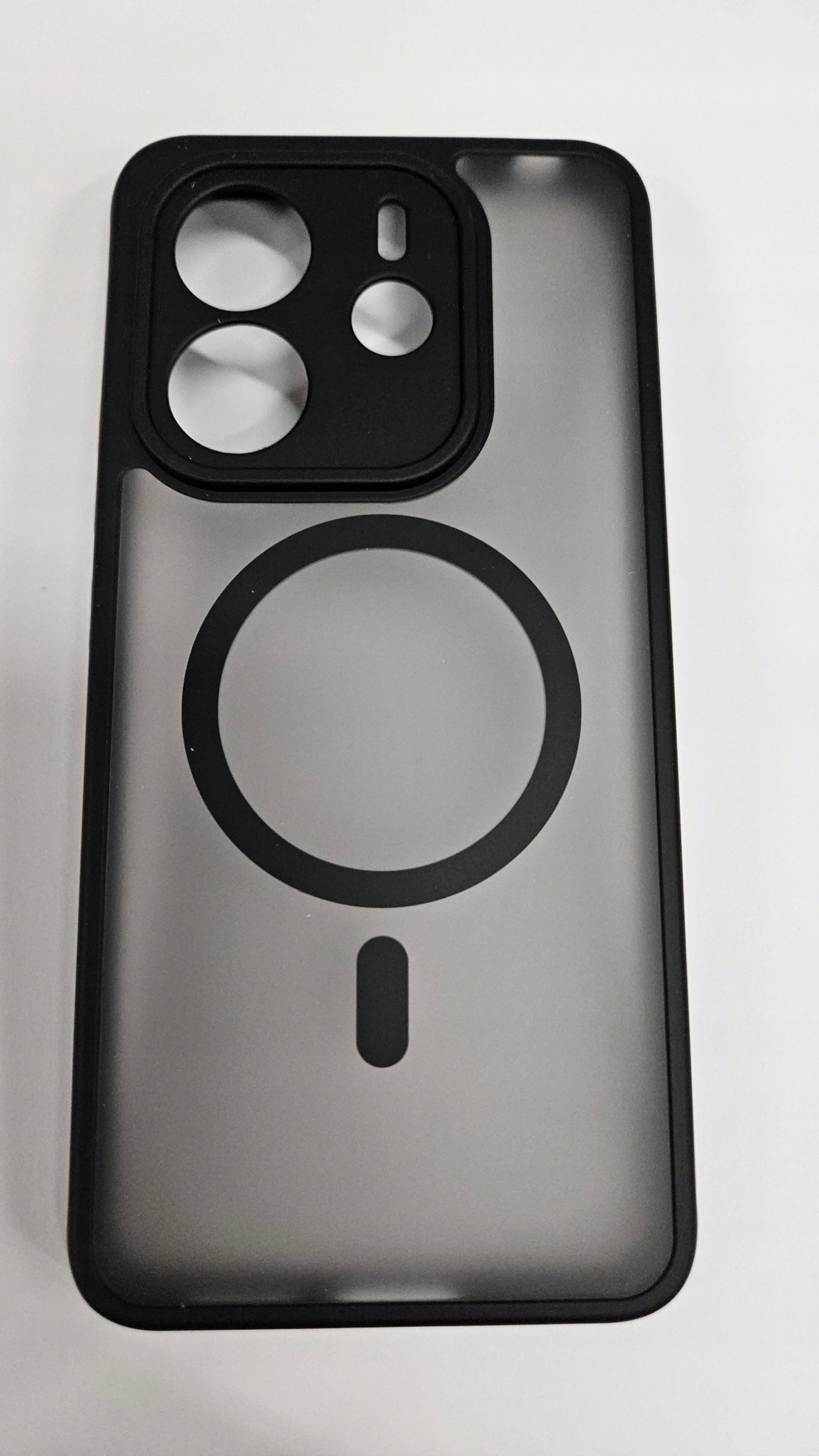 Futerał FULL MATTE MAG COVER kompatybilny z MagSafe do XIAOMI REDMI NOTE 14 4G czarny