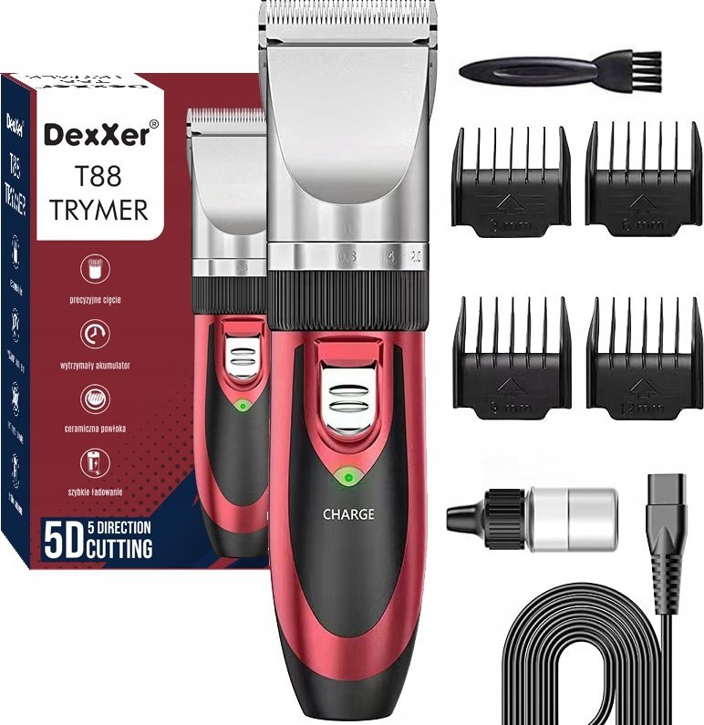 MASZYNKA DO STRZYŻENIA PSÓW RED T88