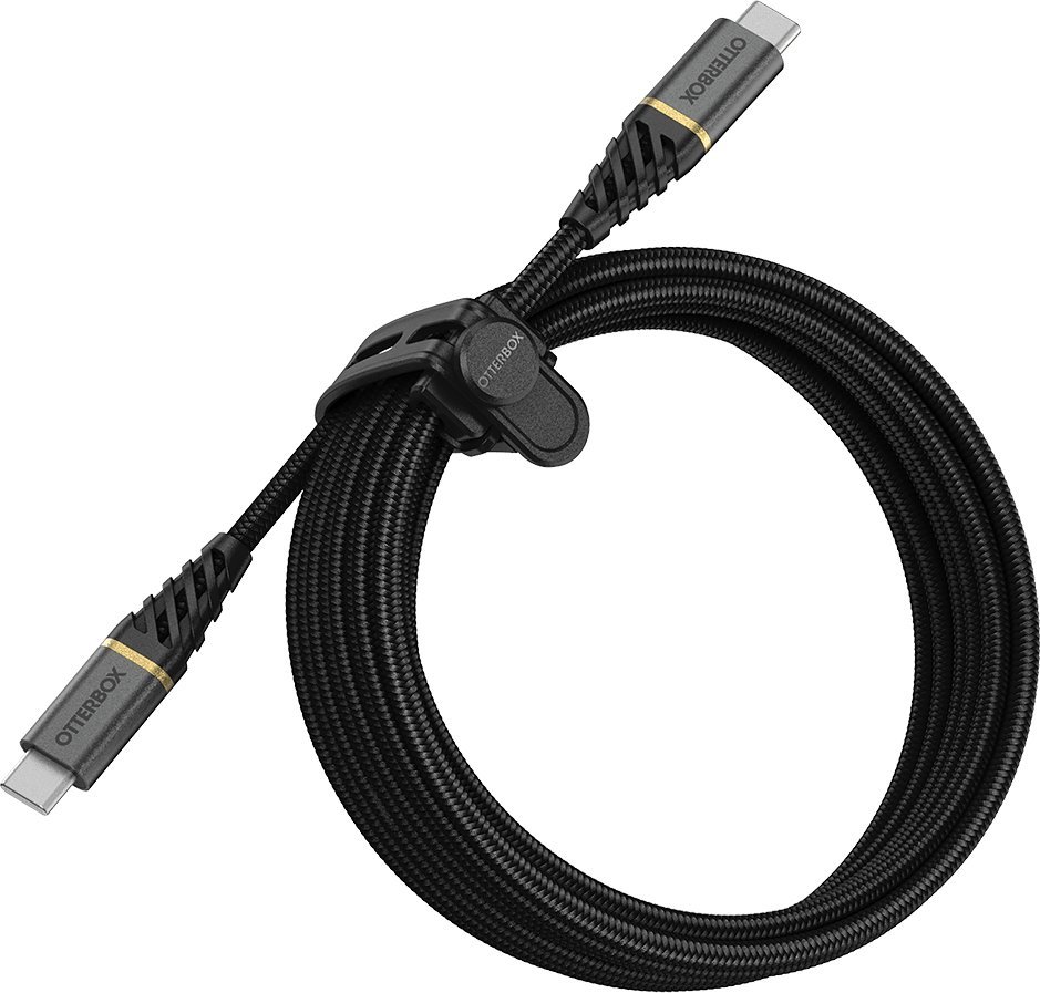 Kabel USB OtterBox USB-C - USB-C 3 m Czarny (78-52679)