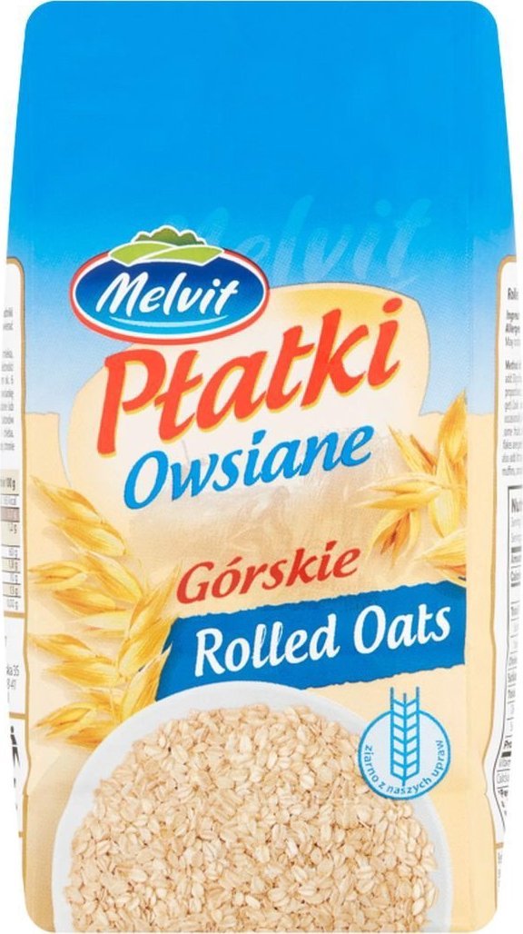 Melvit Melvit Płatki owsiane górskie 500 g