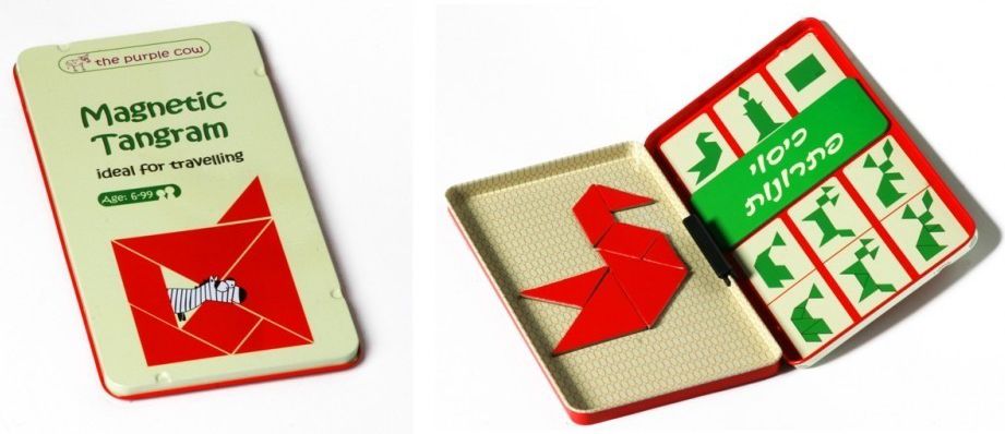 The Purple Cow Gra magnetyczna Tangram (TPC0834)