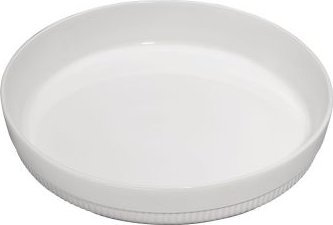 Hurtel Naczynie żaroodporne, ceramika, 1,7 l, śred. 28 cm, białe CHALET / Spring