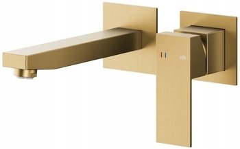 5139-810-39 / KFA / LOGON / BATERIA UMYWALKOWA PODTYNKOWA, BRUSHED LIGHT GOLD