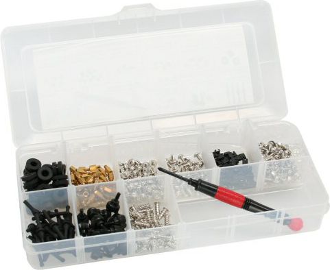 InLine Zestaw śrubek ze śrubokrętem 411szt. (77786)