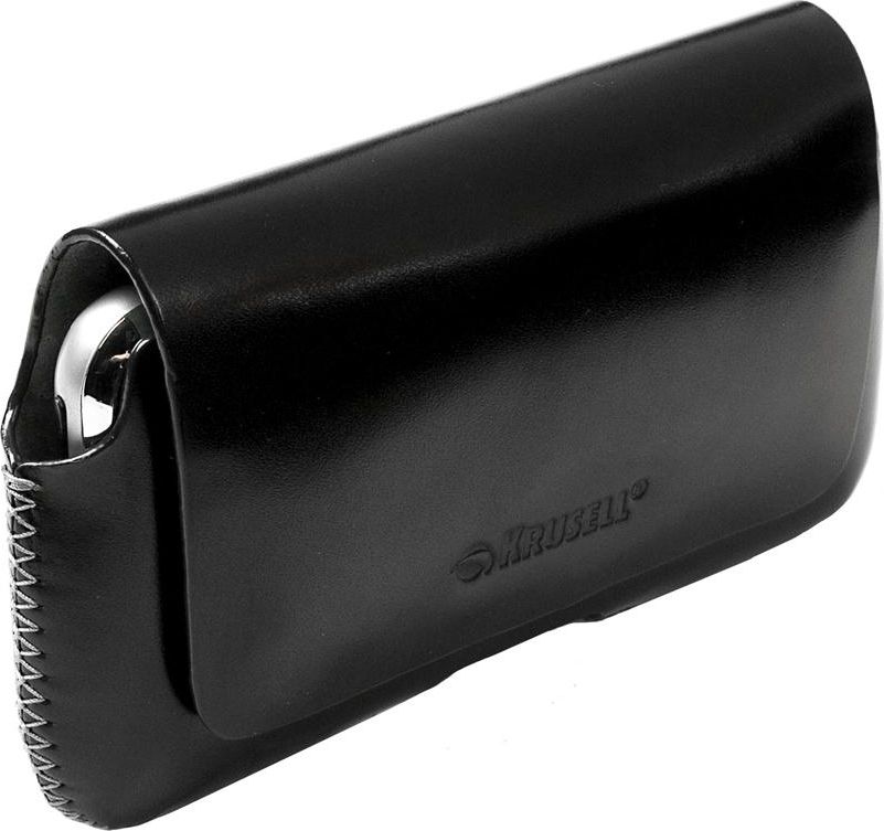 Krusell Etui HECTOR Rozmiar XL czarne poziome (95532)