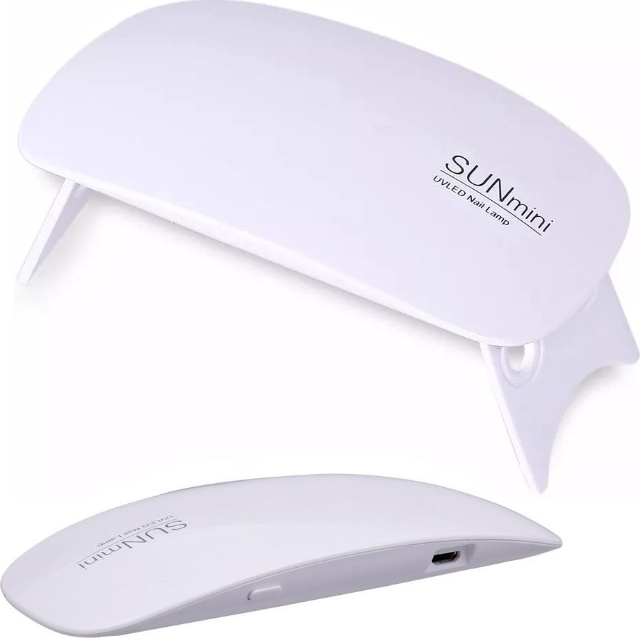 Verk Lampa uv led mini do paznokci hybrydy żeli mostek Lampa uv led mini do paznokci hybrydy żeli mostek