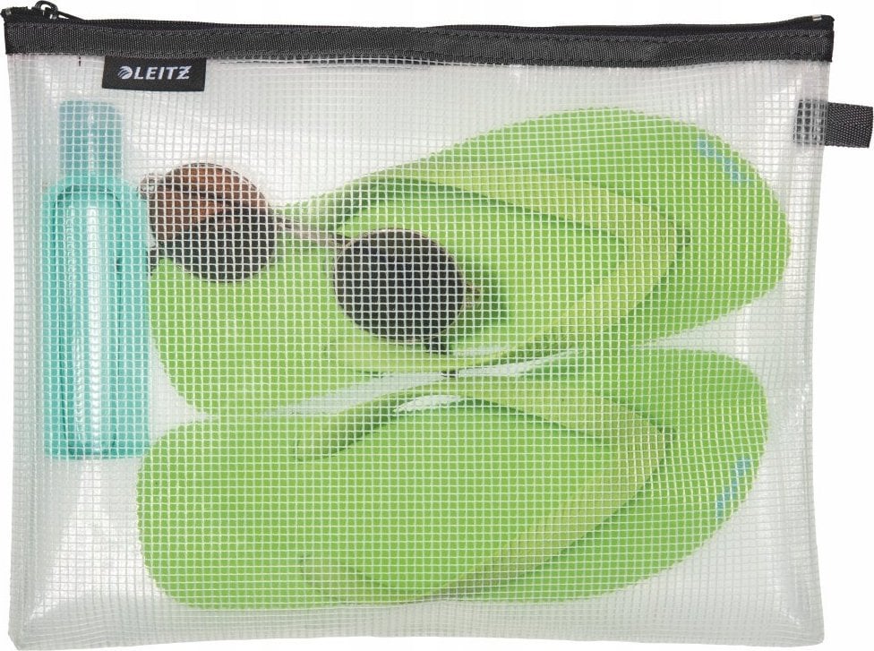 Leitz WODOODPORNA SASZETKA PODRÓŻNA LEITZ WOW, L CZARNA