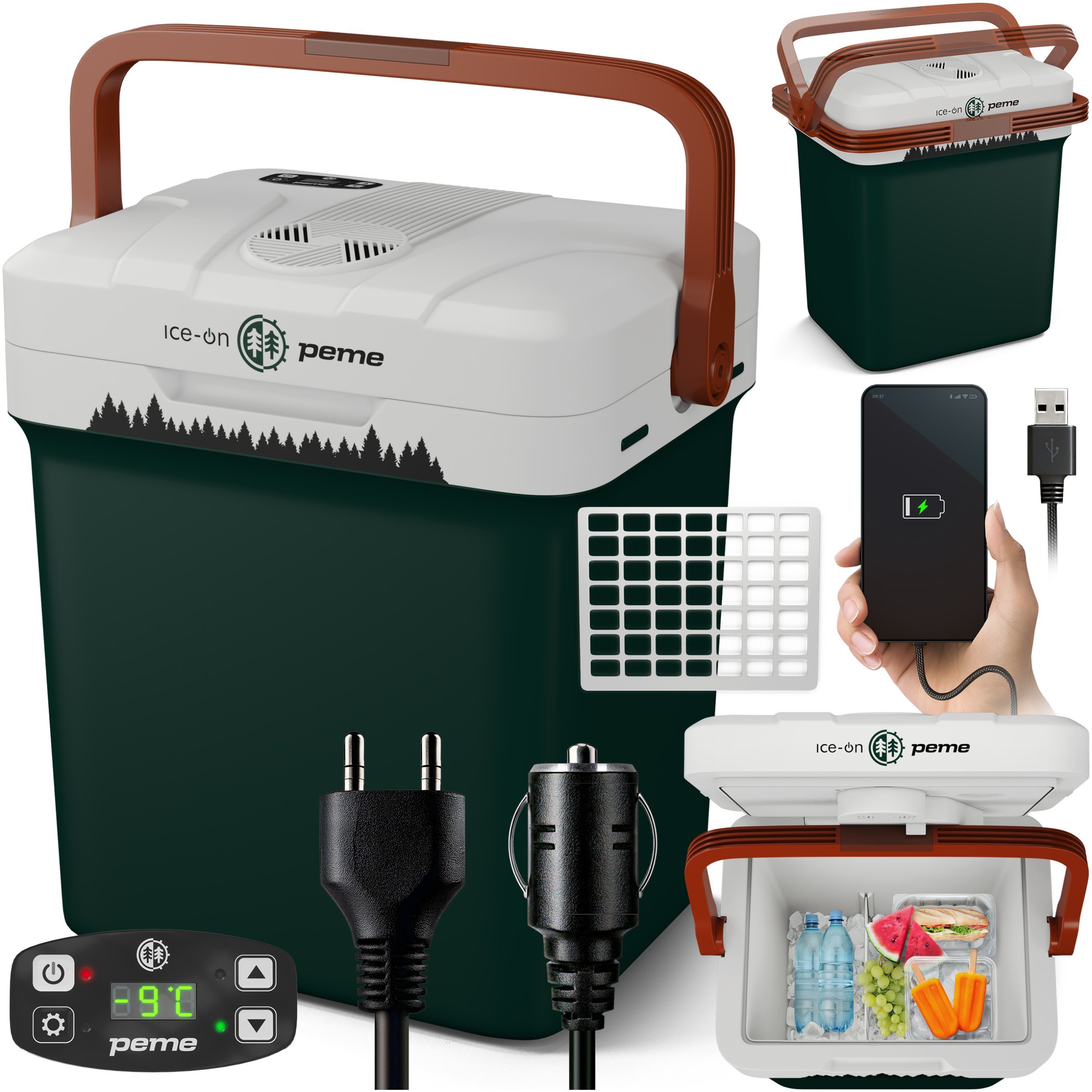 Lodówka turystyczna Peme Essential 27 Pine Forest