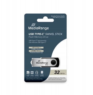 MediaRange USB-Stick USB 3.2 Gen1 USB-C 32GB