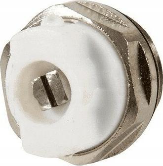 Hydroland Odpowietrznik ręczny grzejnika 1/2 na wkrętak biały