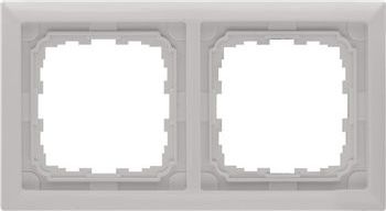 KOS Ramka podwójna KOS66 aluminium (664082)