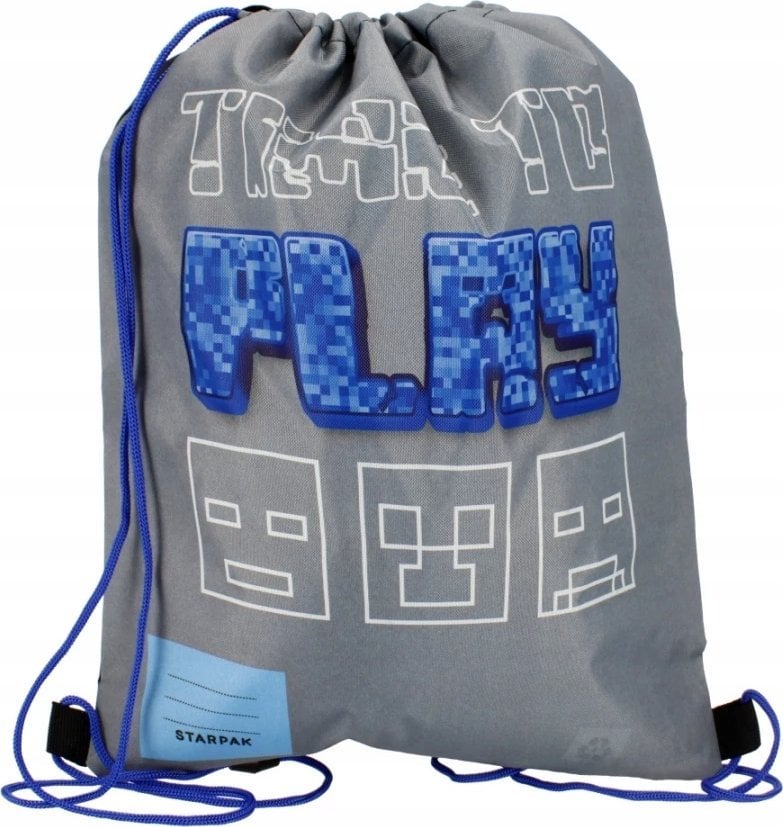 Starpak WOREK NA RAMIE PIXEL SZARY STK-00 PB1/24