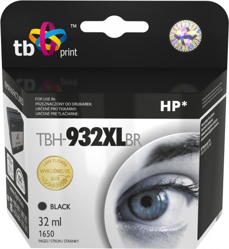 Tusz TB Print Tusz do HP PS Pro 8100 TBH-932XLBR (CN053AE) Czarny