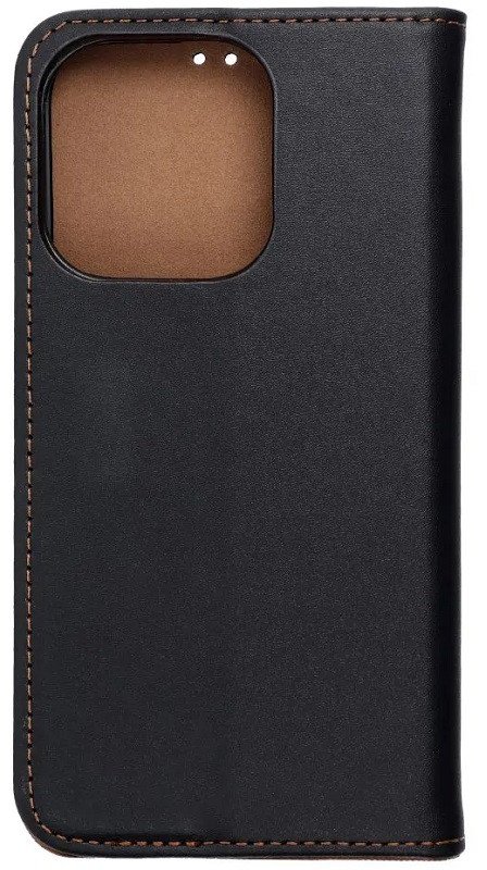 Kabura SMART PRO Book skórzana do XIAOMI Redmi Note 14 4G (GLOBAL - 164,84mm x 78,15mm x 8,16mm) czarny