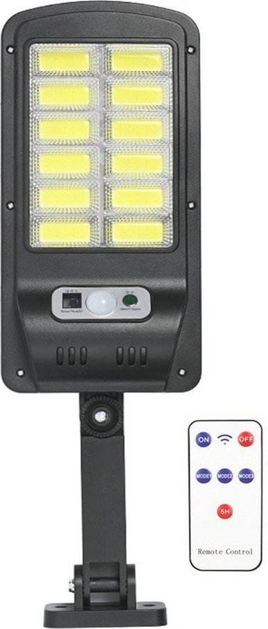 Kinkiet Tech-Led Lampa ścienna solarna latarnia 120 COB LED z czujnikiem ruchu i zmierzchu Lampa ścienna solarna latarnia 120 COB LED z czujnikiem ruc