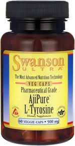 Swanson AjiPure L-Tyrosine 60 kapsułek